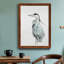 Blue Heron II, reproduction encadrée de qualité supérieure - prête à être accrochée-1547154410-1547154413