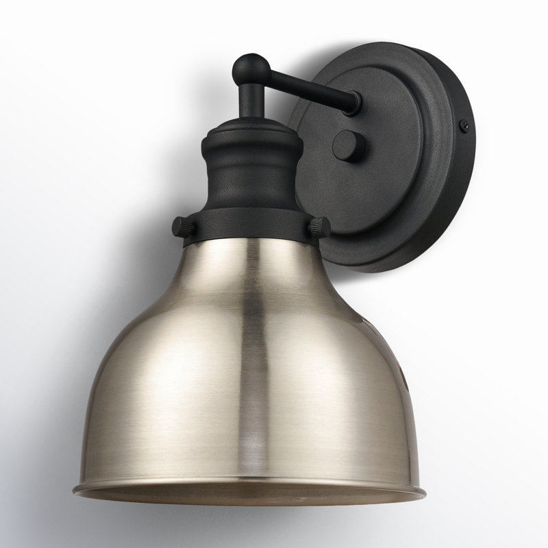 Zephyr Single Dimmable Vanity Light, Satin Nickel 