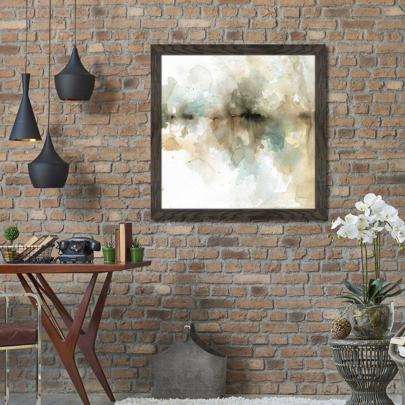 «Island Mist II» par Carol Robinson - reproduction de cadre photo, H 27,5 po x l 27,5 po x P 0,75 po