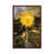 Classic Brown Wood Floater Framed