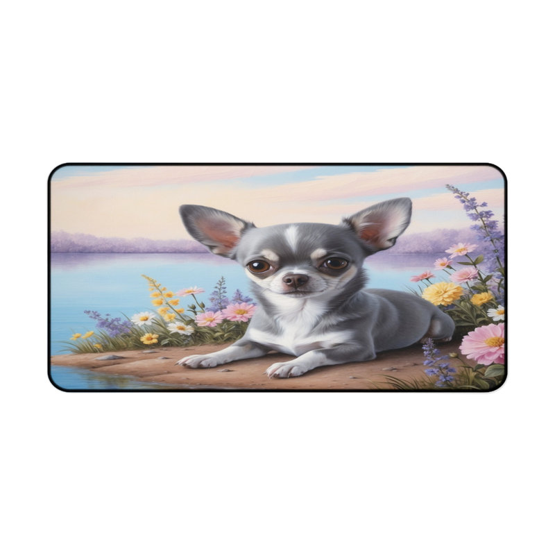 Polyester Desk Pad, 31.5x15.5