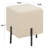 Dera Square Boucle Ottoman-95890677