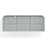 54'' W Wall Mounted Single Bathroom Vanity Base