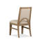 Table de salle à manger extensible à tréteaux avec 6 chaises d'appoint et 2 chaises-1924683631