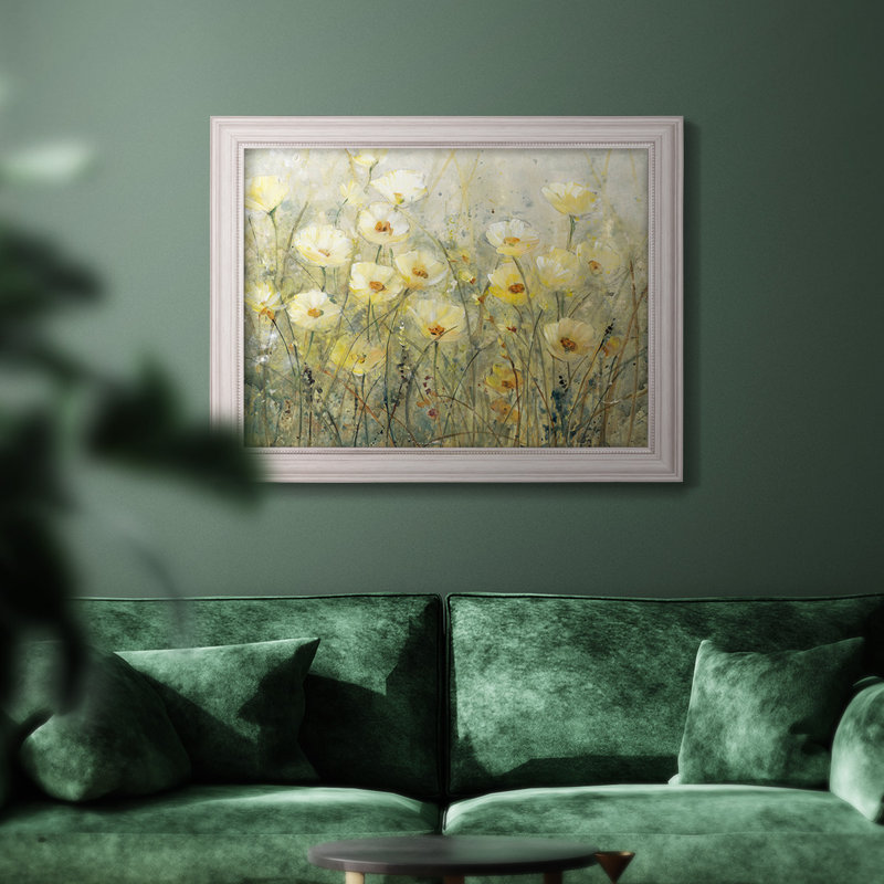 " Summer In Bloom I ", 21" H x 25" W x 2.5" D, Brown