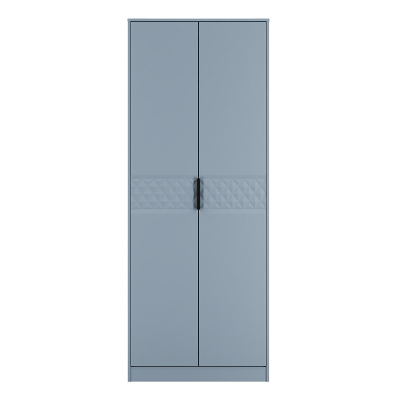 Tarkio Double Wardrobe, Grey