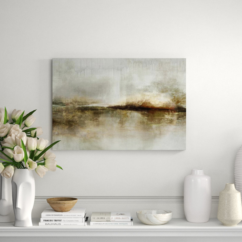 Dawn Of Fantasia Print by Jean Kenna, 30" H x 44" W, Brush Gel