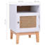 Vedder 40 cm W Bedside Table
