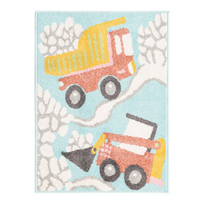 Machine Woven Polypropylene Plastic Rug