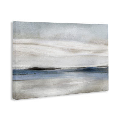 «Neutral Streaked Landscape Abstraction», art mural par Charity Henderson