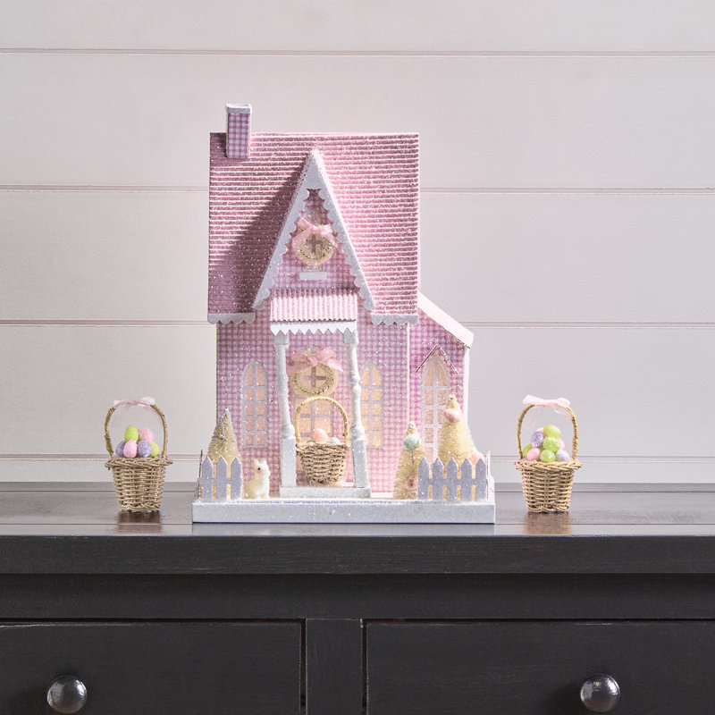 12.5" LED Spring Tudor House