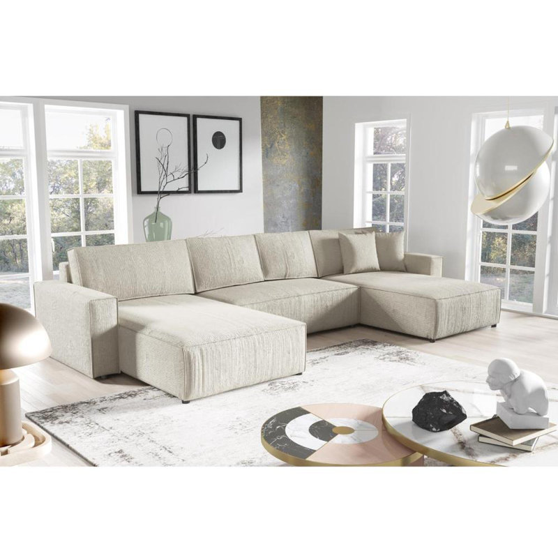 Beyazit 6 Seater Sofa Bed, Beige