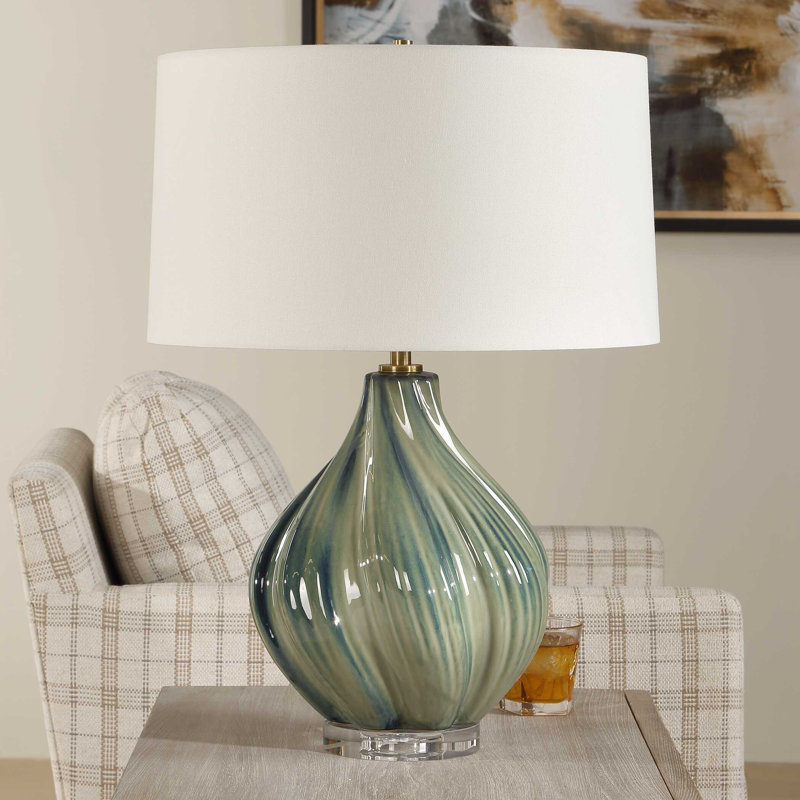 Uttermost Tausha Green Table Lamp