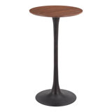 Auray Bar Height 23.8" Pedestal Dining Table