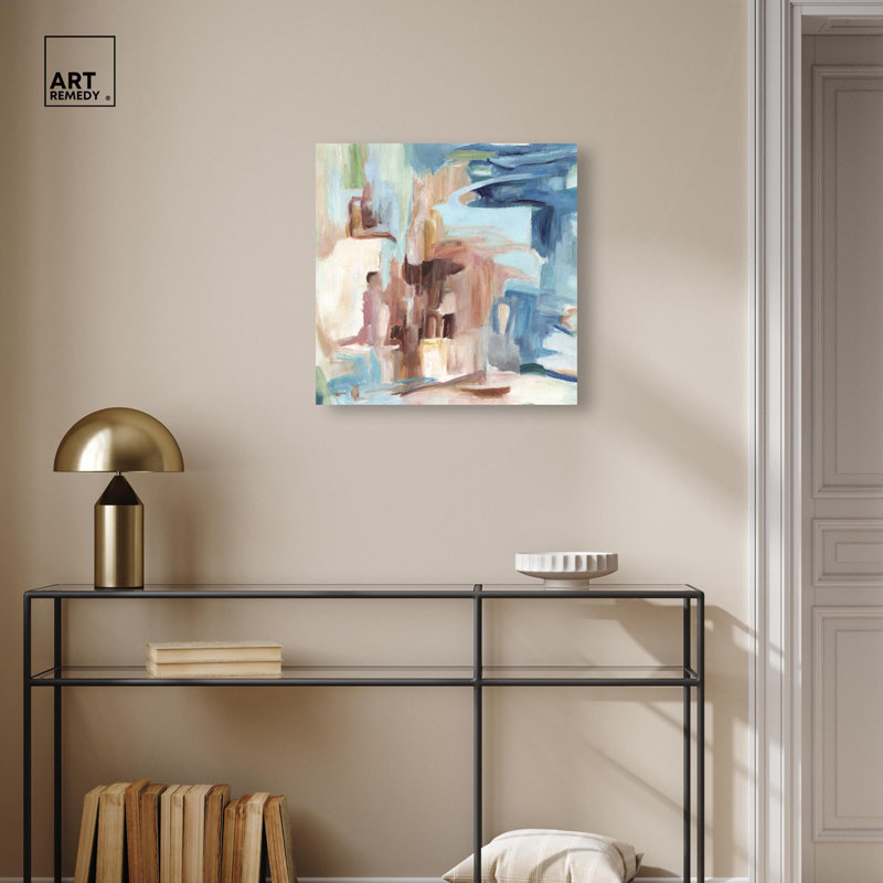 «Wonder Tones», reproduction d'art sur toile par Art Remedy, tendue sur châssis, 20 x 20, H 20 po x l 20 po
