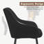 Malins 47cm H Velvet Upholstered Metal Armchair-575232291
