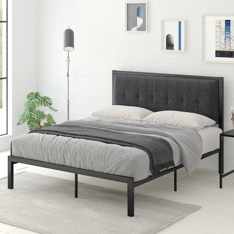 Latitude Run® Jerseytown Upholstered Bed & Reviews | Wayfair