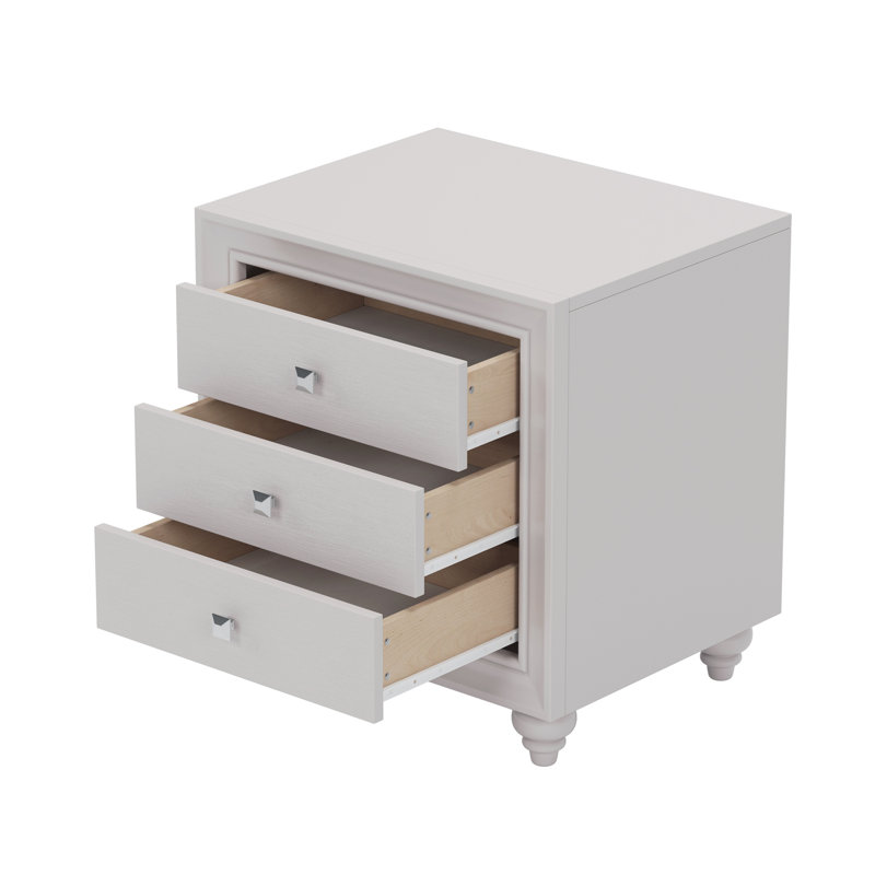 3-Drawer Nightstand