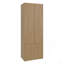 Système de garde-robe Soham Duo, chambre à coucher, Macadamia
