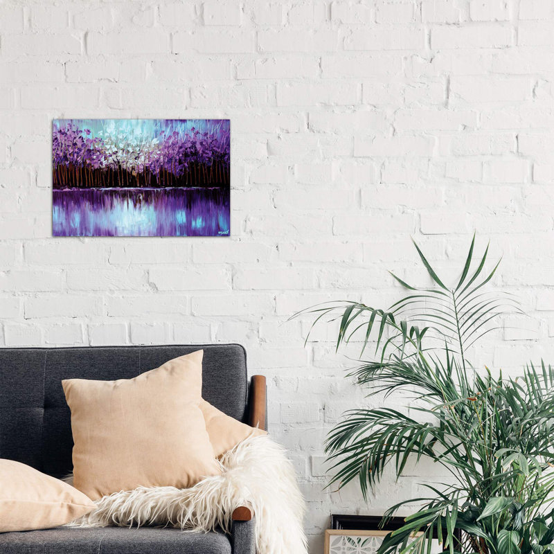 Reflection 1 Piece Wrapped Canvas Painting, 66.04 cm H x 45.72 cm W x 1.91 cm D