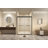 60 X 72 Inch Tempered Glass Shower Door With Explosion Proof Film, Aluminum Frame, And Stainless Steel Handle, Shower Door