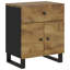 Launcest 50cm W Metal Bedside Table