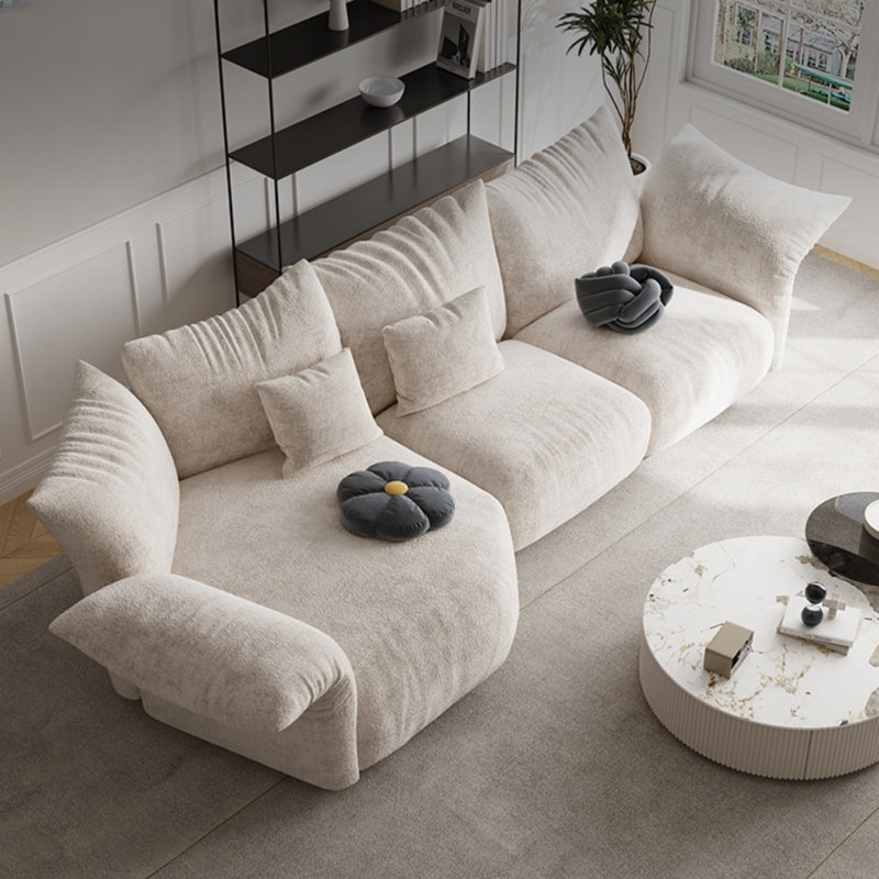 Petal-Shaped Irregular Designer Sofa