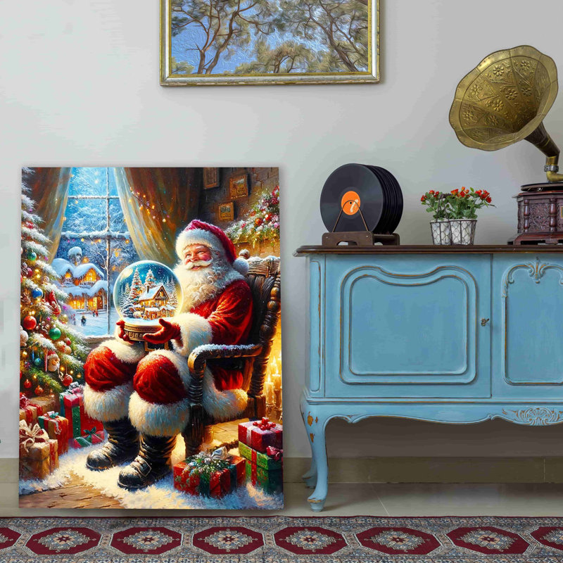 Sur toile, H 48 po x l 36 po x P 1,5 po