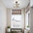Marrio 2-Light Crystal Semi Flush Mount