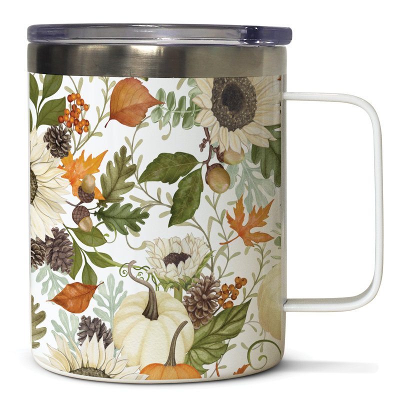 Grande tasse en acier inoxydable August Grove Farmhouse