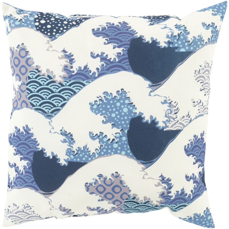 Mizu Outdoor Throw Pillow, 20" H x 20" W x 4" D