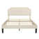 Kempst Upholstered Platform Bed Frame with Height Adjustable Headboard