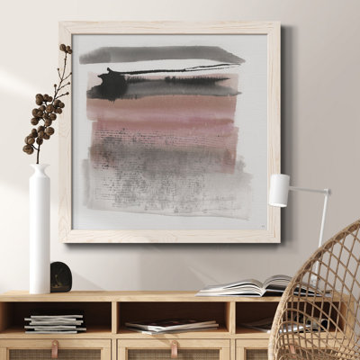 Sundown Turnwood II - Peinture sur toile encadrée