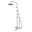 Ensemble de robinet de douche mural avec douche à main Abyss (valve incluse)-91335729
