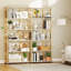 180cm H x 80cm W Metal Etagere Bookcase-114332250