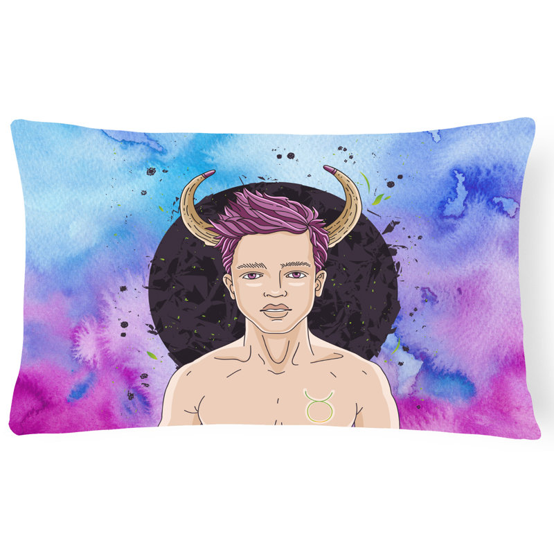 Coussin lombaire avec enseigne taurus