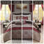 Grande chambre traditionnelle Delaney en jacquard rouge 24 pièces dans un sac-42007687-25662127