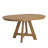 Cipolla Wood Finish Extendable Round Dining Table - 42"-60"-105703521