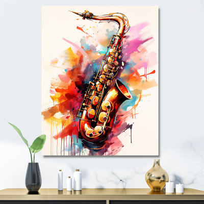 " Vibrant Saxophone Swing I "