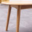 Banc de table en bois de chêne naturel pour salle à manger
