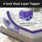 4 Inch Memory Foam Mattress Topper, 2 Inch Gel Memory Foam And 2 Inch Pillow Top Mattress Pad-40408272
