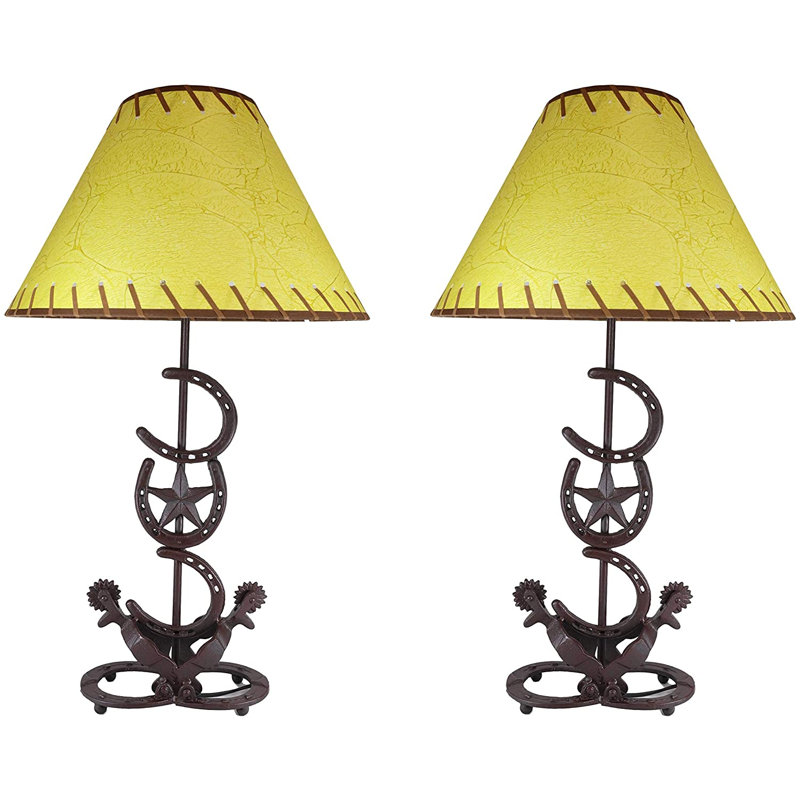 Lampe de table noire 28 po Archie-Jack, H 28 po x l 9 po x P 4,5 po