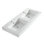Dowell 48" Rectangular Drop-In Double Bathroom Sink with Overflow