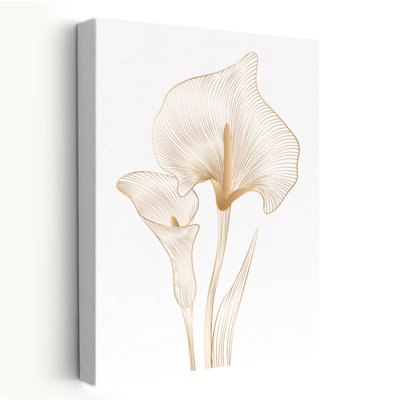 Lis, art floral lilas