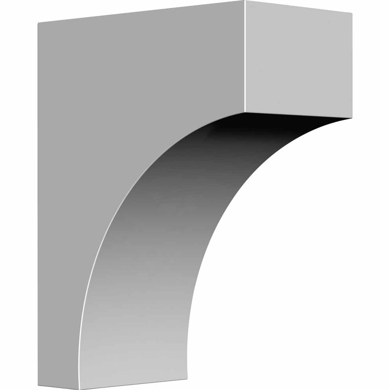 Support Endurathane Stockport, l 3 po x P 5 1/2 po x H 7 1/4 po, apprêté en usine (paquet de 2)