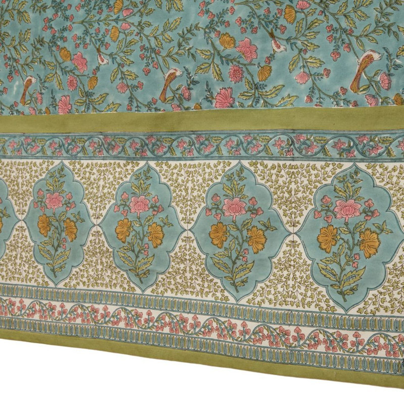 Giverny Tablecloth - Multicolor - 59" x 59", 59" x 86" Rectangle
