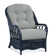 Chaise avec accoudoirs en rotin Everglade