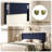 Tufted Wingback Upholstered Headboard with Nailhead Trim-847401454-847401449