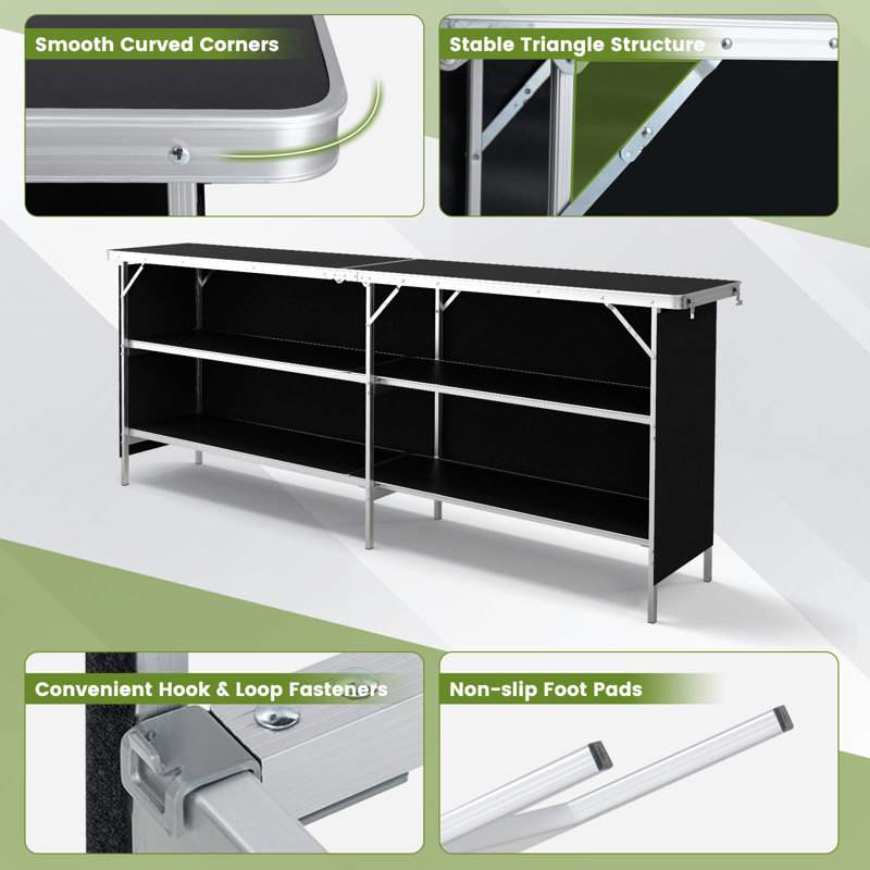 Rectangular Outdoor Bufet & Console Table