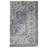 Oriental Machine-Made Cream/Blue 2'.6" x 10' Runner